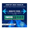EVM DDR3 4 GB (Dual Channel) PC DRAM (EVMT4G1333U86D/ EVMT4G1333U88D)
