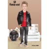 Black Guess Denim Jacket Set