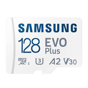 Samsung EVO Plus 128GB microSDXC UHS-I U3 Full HD & 4K UHD Memory Card with Adapter