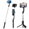 Selfie Stick Bluetooth & Tripod with Detachable Mobile Holder